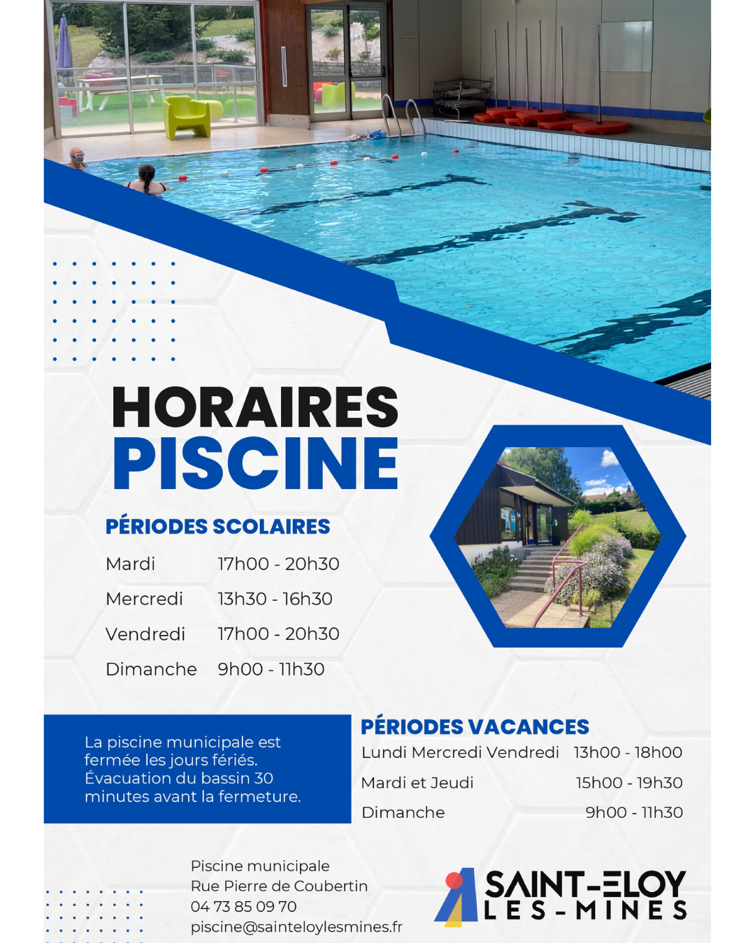 Horaires de la Piscine (affiche)