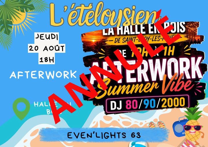 Annulationafterworks
