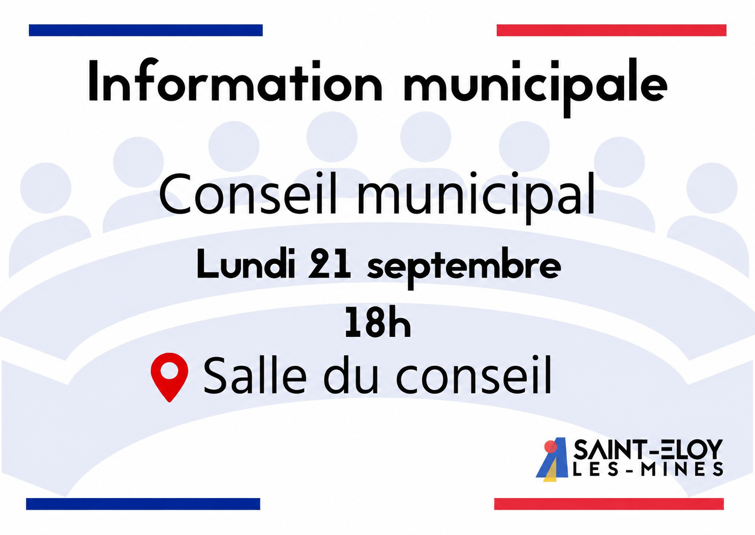Annonce Conseil municipal